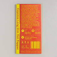 CAYENNE LONG SLIM HOT PEPPER SEEDS